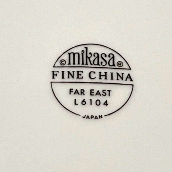 Mikasa "Far East" Dinner plate EUC - Picture 7 of 7